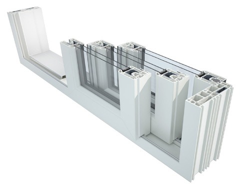 Sistema de perfiles Slider24 de Deceuninck